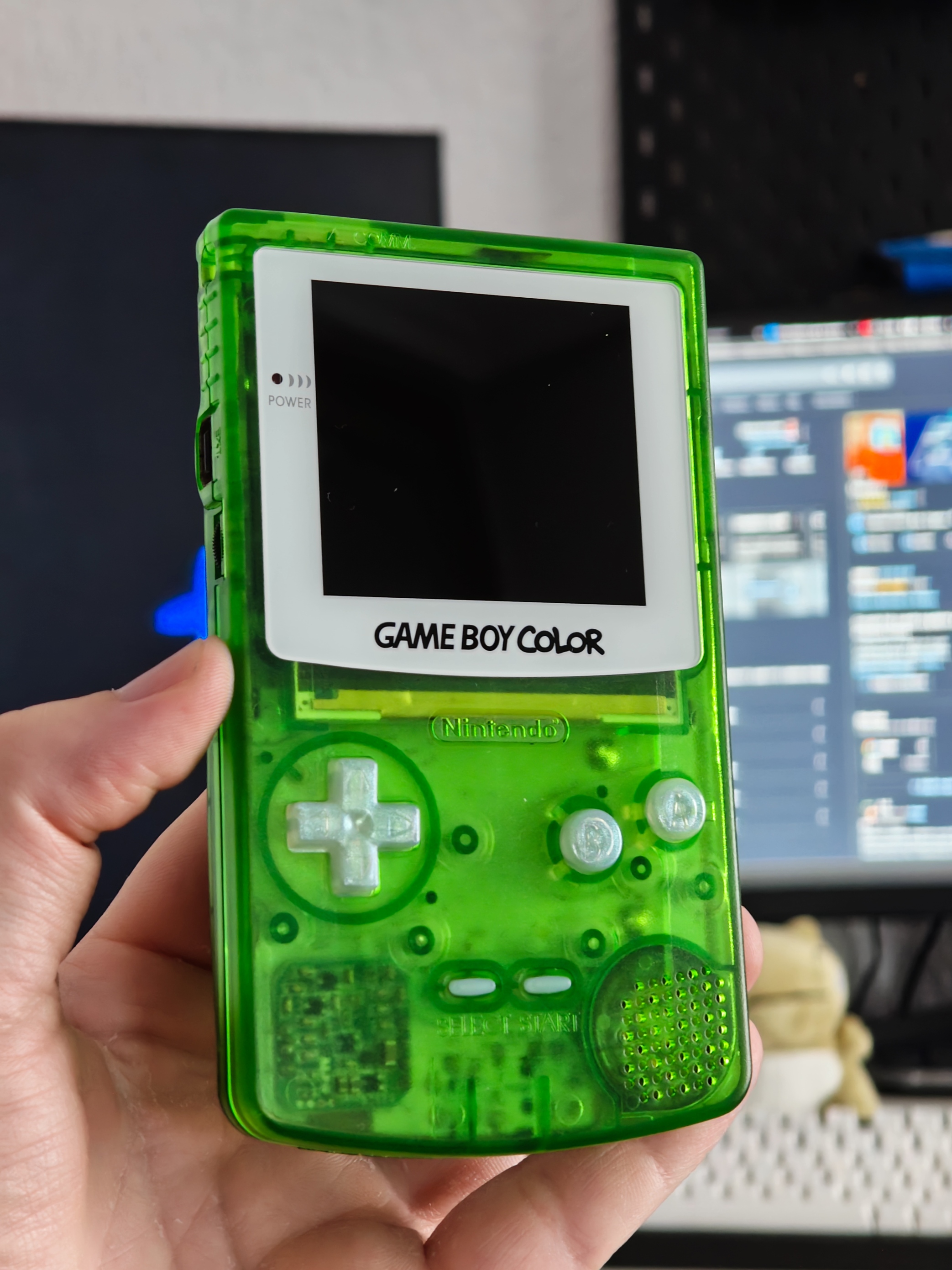 Game Boy Color - Clear Green